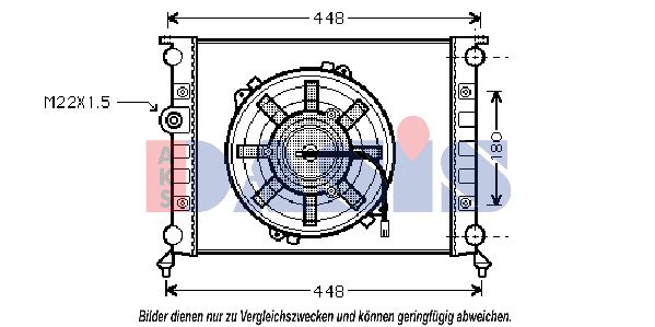 AKS DASIS Radiators, Motora dzesēšanas sistēma 020012N